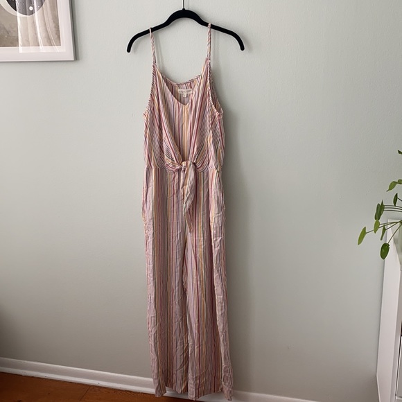 Lou & Grey NWOT Multicolored Jumpsuit with Pockets - Picture 3 of 4